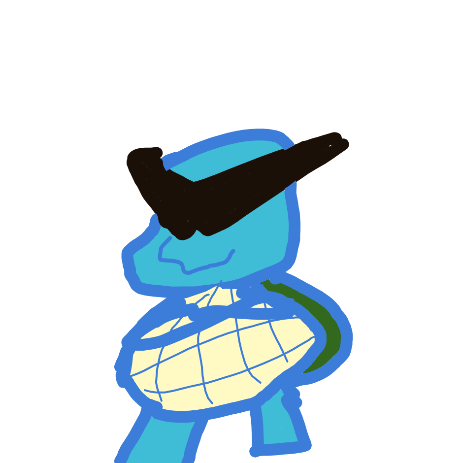 RuntlessPecha's drawing of Squirtle — Pokémon sketch on Sketchdex