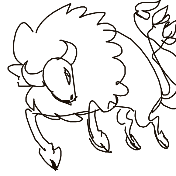 Tauros drawing