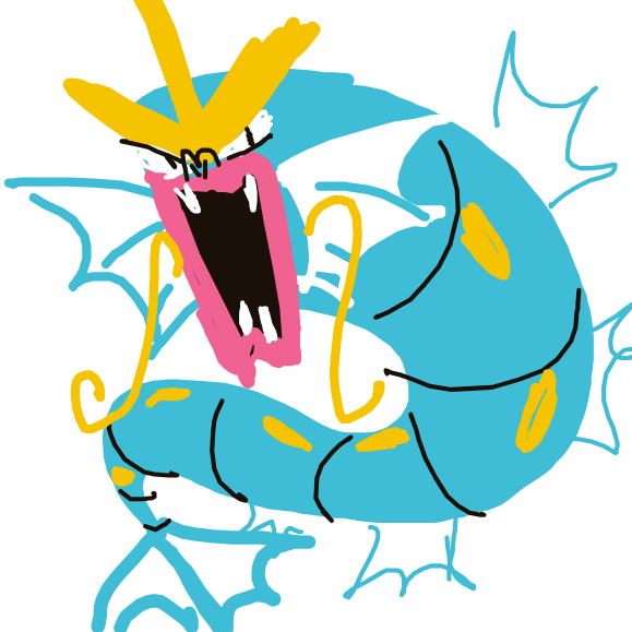 Gyarados drawing