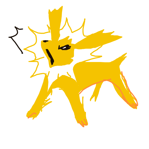 Jolteon drawing