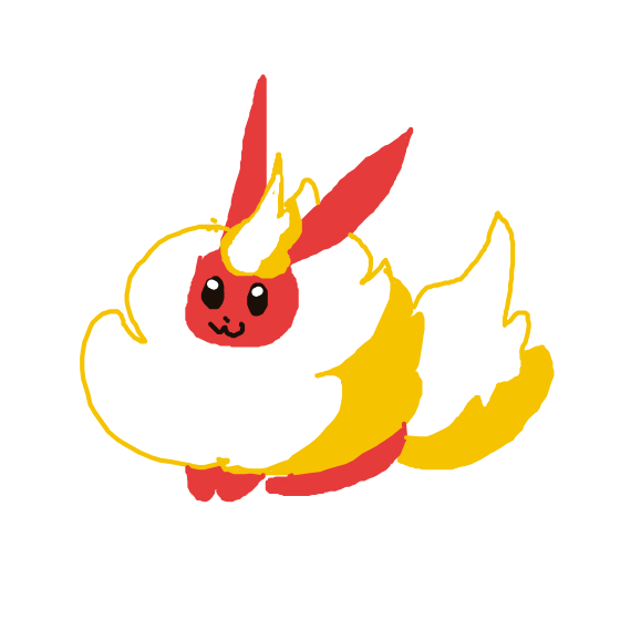 Flareon drawing