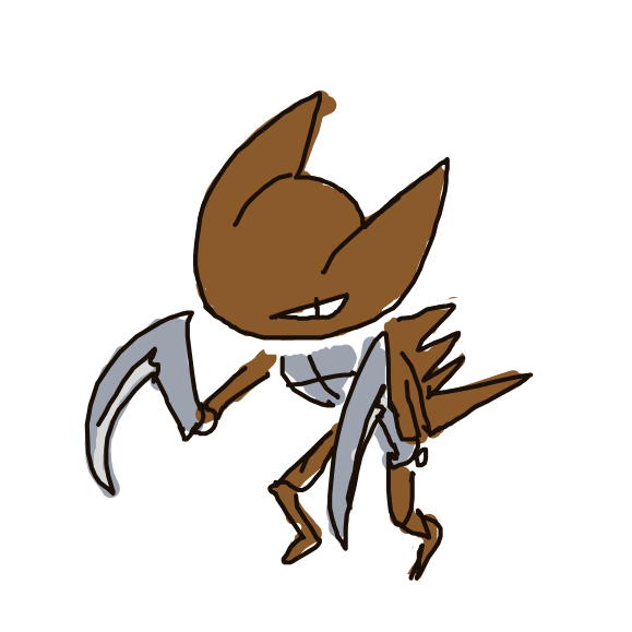 Kabutops drawing