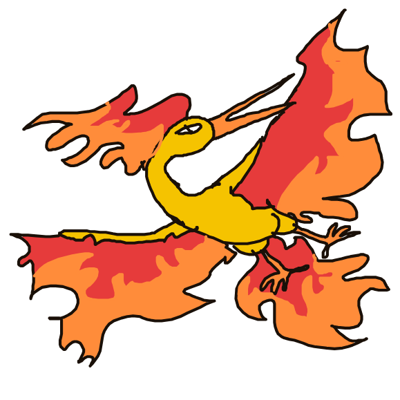 Moltres drawing