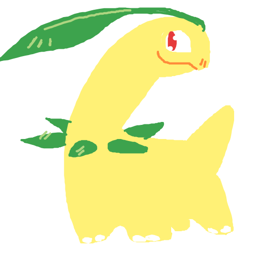 zvveilous's drawing of Bayleef — Pokémon fan art on Sketchdex