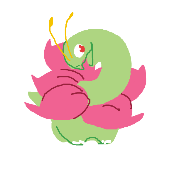 zvveilous's drawing of Meganium — Pokémon sketch on Sketchdex