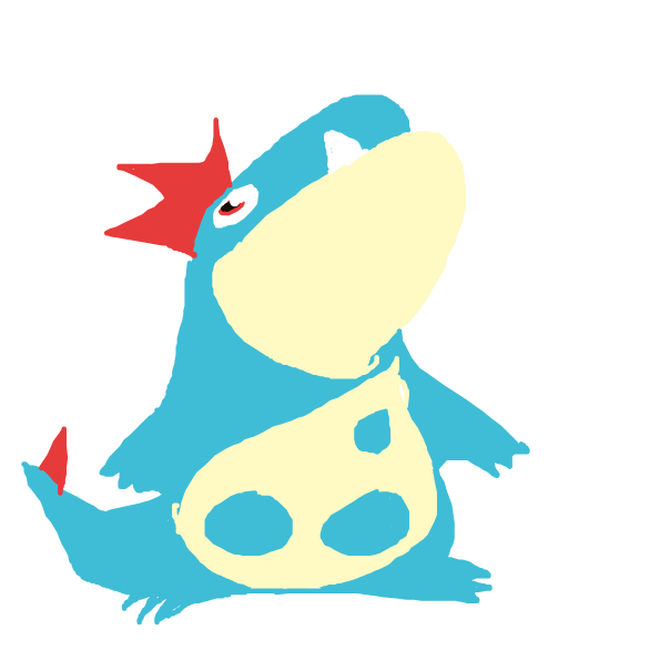 zvveilous's drawing of Croconaw — Pokémon sketch on Sketchdex