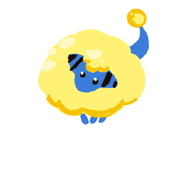 zvveilous's drawing of Mareep — Pokémon sketch on Sketchdex