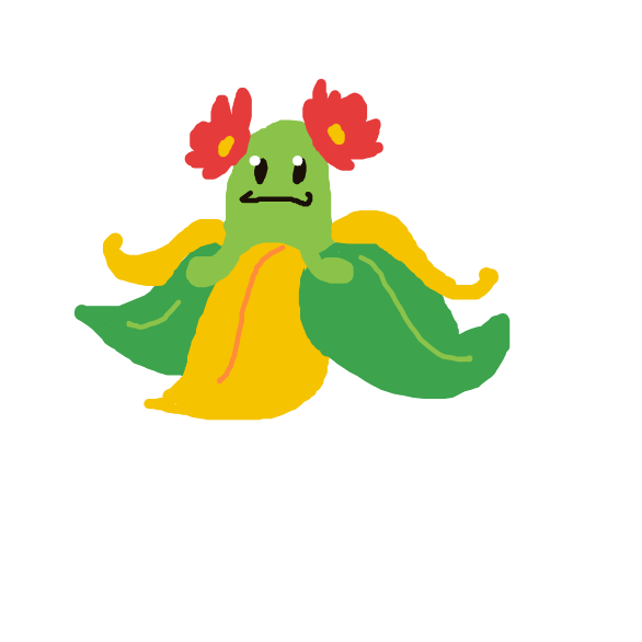 zvveilous's drawing of Bellossom — Pokémon sketch on Sketchdex