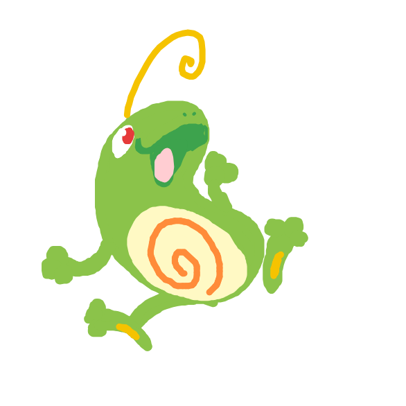 zvveilous's drawing of Politoed — Pokémon sketch on Sketchdex