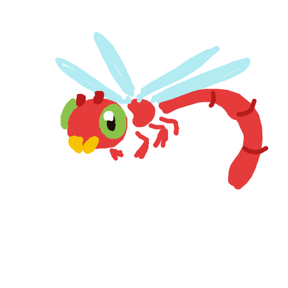 zvveilous's drawing of Yanma — Pokémon sketch on Sketchdex