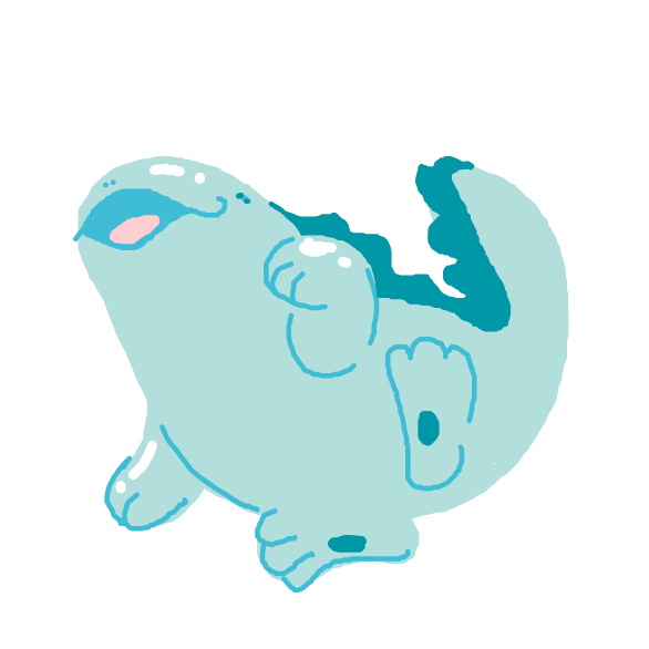 zvveilous's drawing of Quagsire — Pokémon sketch on Sketchdex
