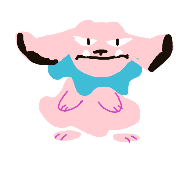 zvveilous's drawing of Snubbull — Pokémon sketch on Sketchdex