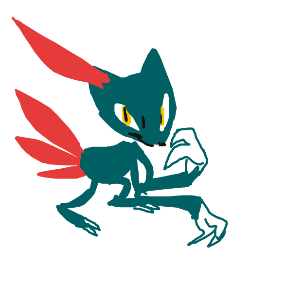 zvveilous's drawing of Sneasel — Pokémon fan art on Sketchdex
