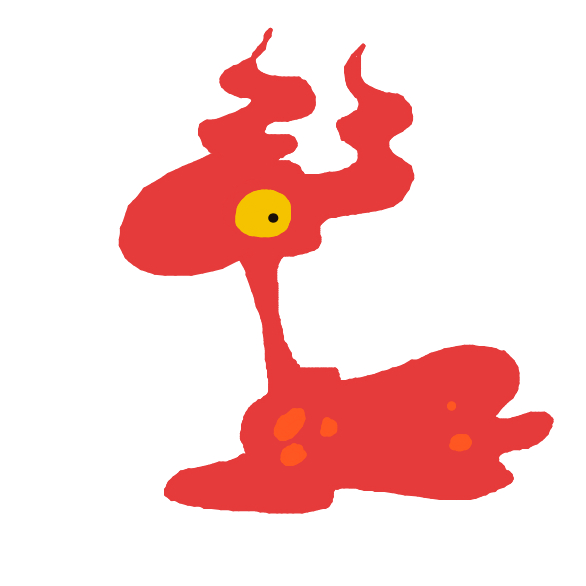 zvveilous's drawing of Slugma — Pokémon sketch on Sketchdex