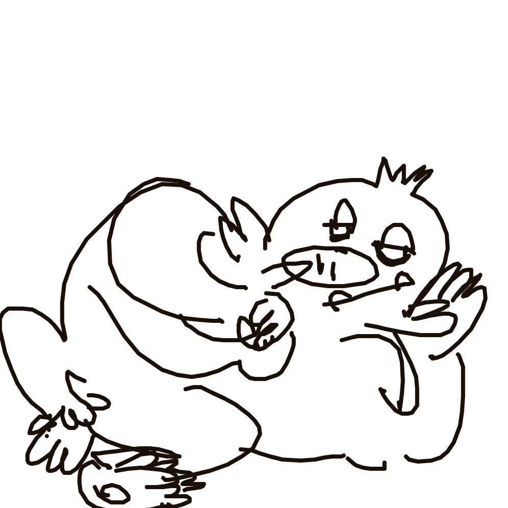 zvveilous's drawing of Slaking — Pokémon sketch on Sketchdex