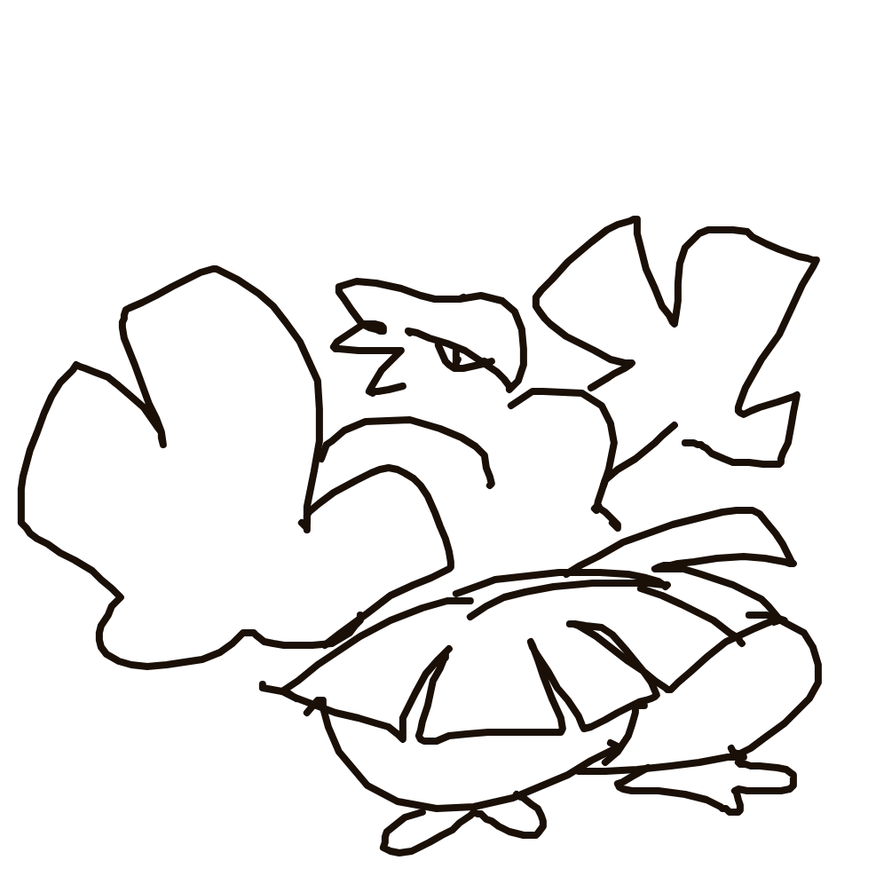 zvveilous's drawing of Hariyama — Pokémon sketch on Sketchdex
