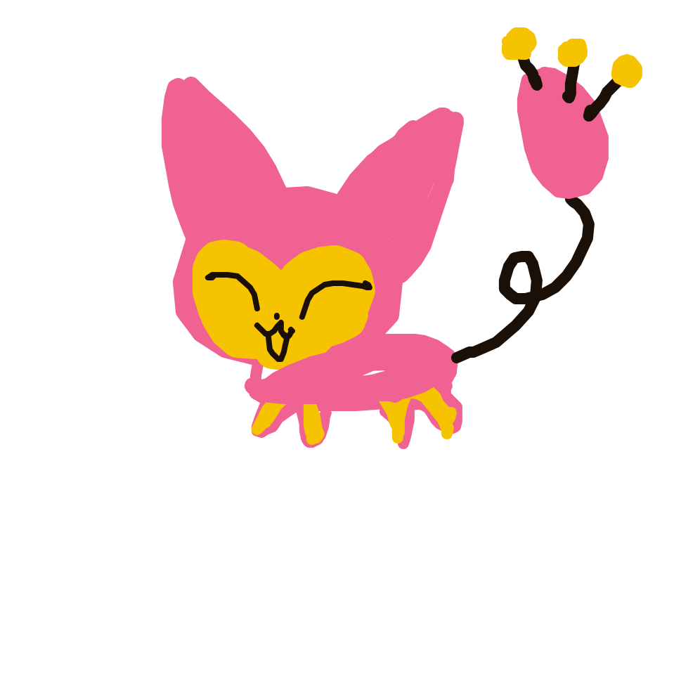 zvveilous's drawing of Skitty — Pokémon sketch on Sketchdex