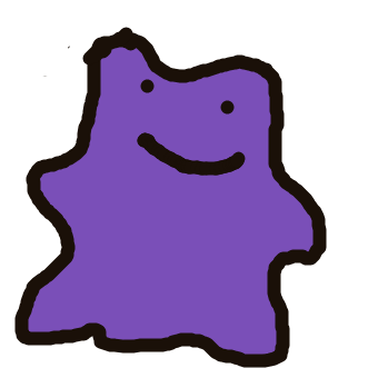 RapidArticuno338's drawing of Ditto — Pokémon fan art on Sketchdex