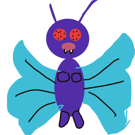 Pitote's drawing of Butterfree — Pokémon sketch on Sketchdex