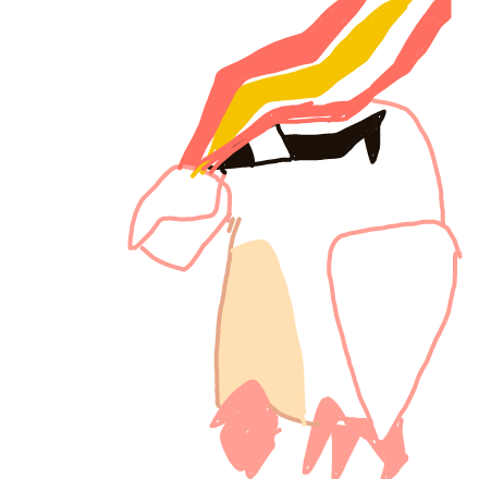Pitote's drawing of Pidgeot — Pokémon sketch on Sketchdex