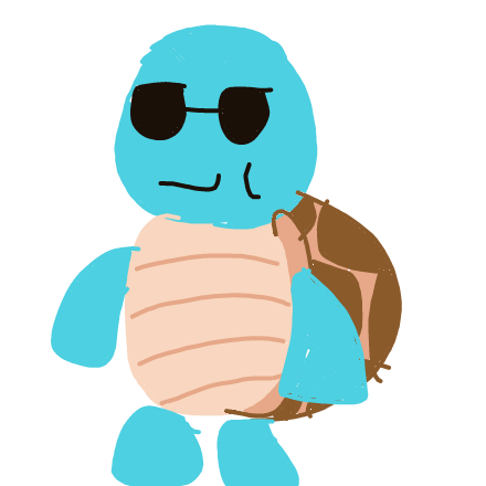 Pitote's drawing of Squirtle — Pokémon sketch on Sketchdex