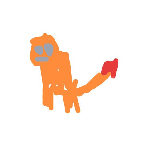 AzureEevee476's drawing of Charmander — Pokémon sketch on Sketchdex