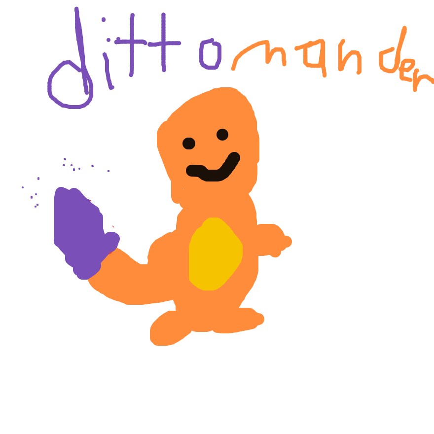 MasterOmastar507's drawing of Charmander — Pokémon sketch on Sketchdex