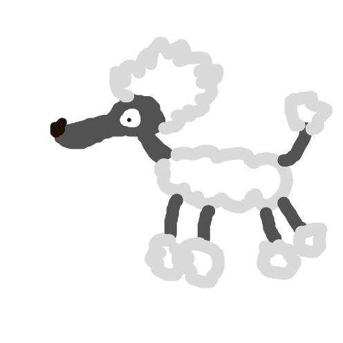 Carleto's drawing of Furfrou — best Pokémon fan art on Sketchdex
