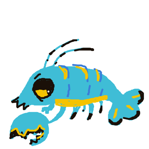 crypticcervine's drawing of Clauncher — Pokémon sketch on Sketchdex