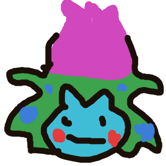 VoltCharizard143's drawing of Ivysaur — Pokémon sketch on Sketchdex