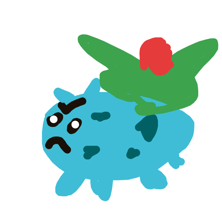 yoshigamer80's drawing of Ivysaur — Pokémon sketch on Sketchdex