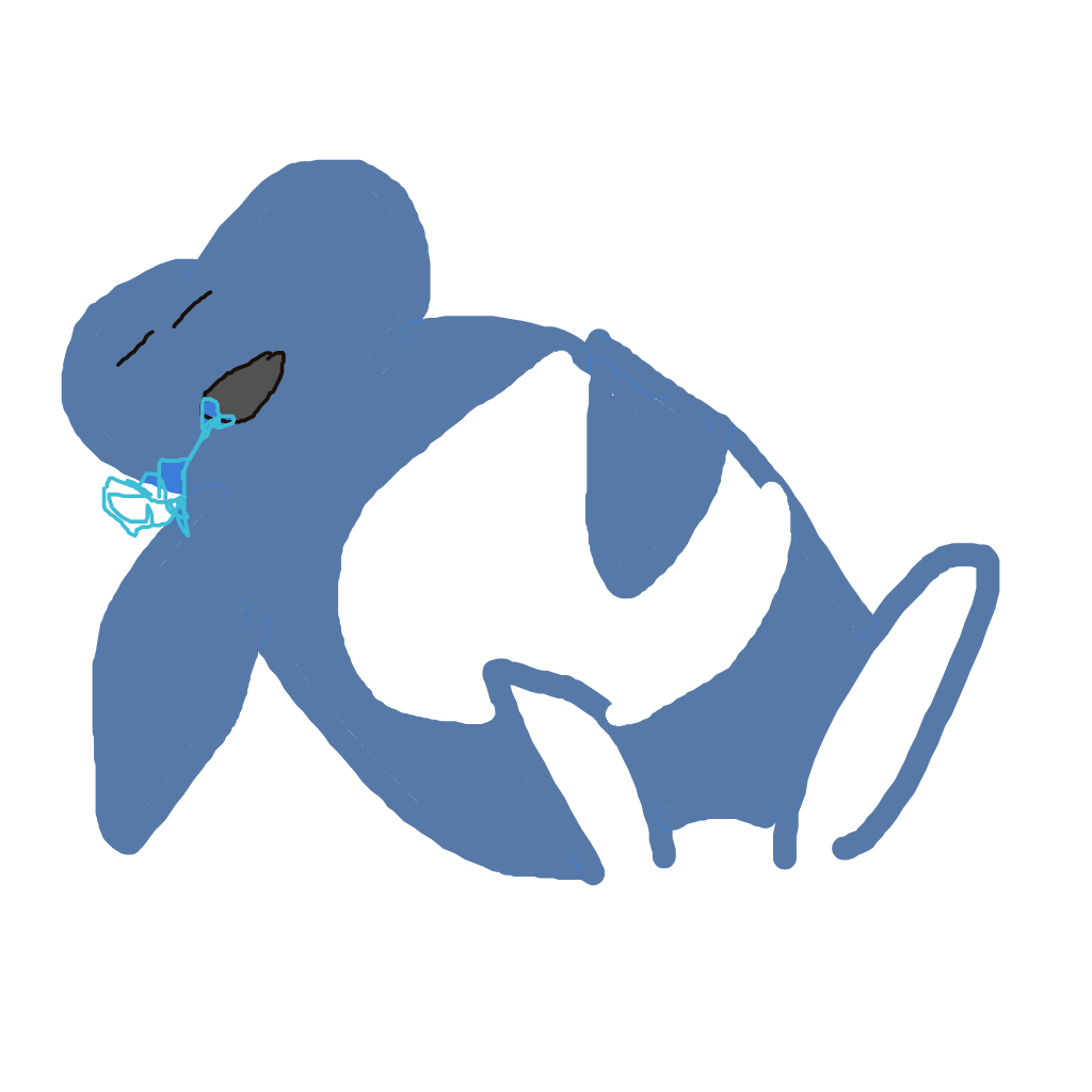 PrimalRhydon485's drawing of Snorlax — Pokémon sketch on Sketchdex