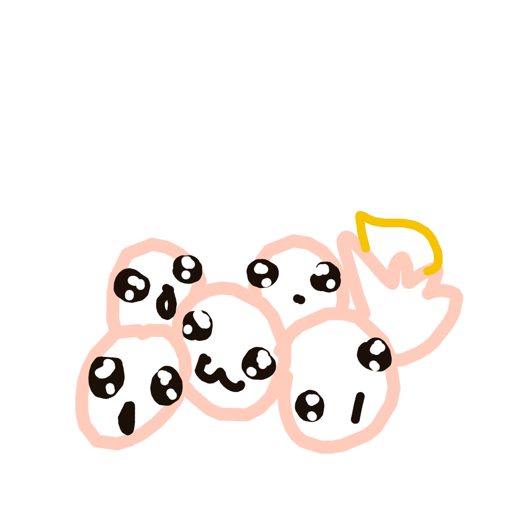 NeoHitmonlee886's drawing of Exeggcute — Pokémon sketch on Sketchdex