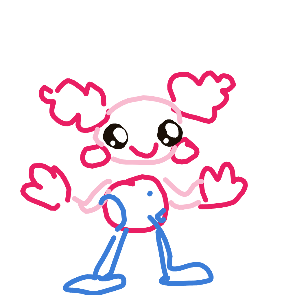 NeoHitmonlee886's drawing of Mr-mime — Pokémon sketch on Sketchdex