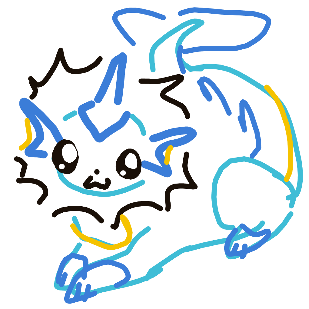 NeoHitmonlee886's drawing of Vaporeon — Pokémon sketch on Sketchdex