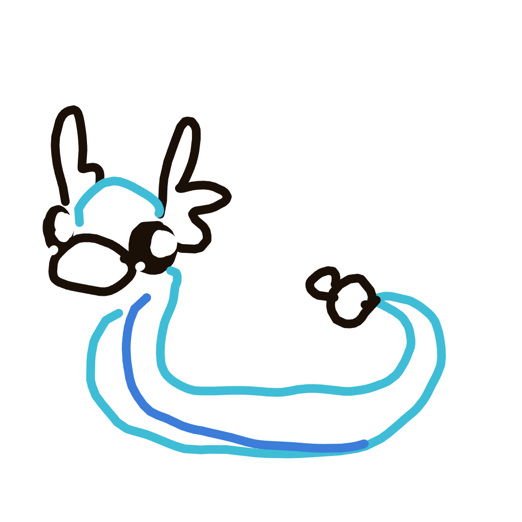 NeoHitmonlee886's drawing of Dratini — Pokémon sketch on Sketchdex