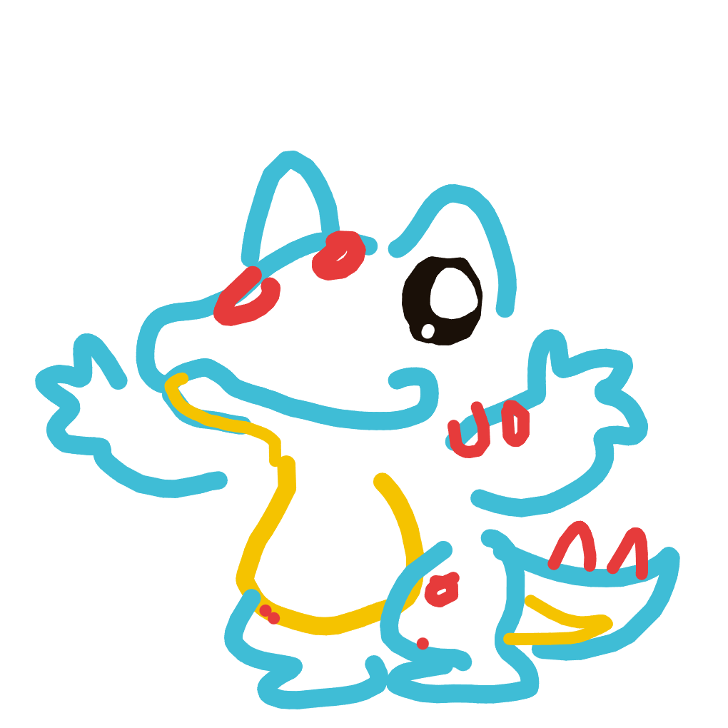 NeoHitmonlee886's drawing of Totodile — Pokémon sketch on Sketchdex