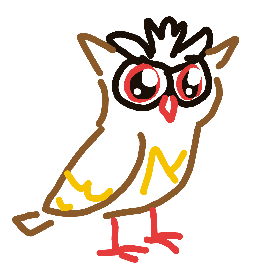 NeoHitmonlee886's drawing of Noctowl — Pokémon sketch on Sketchdex