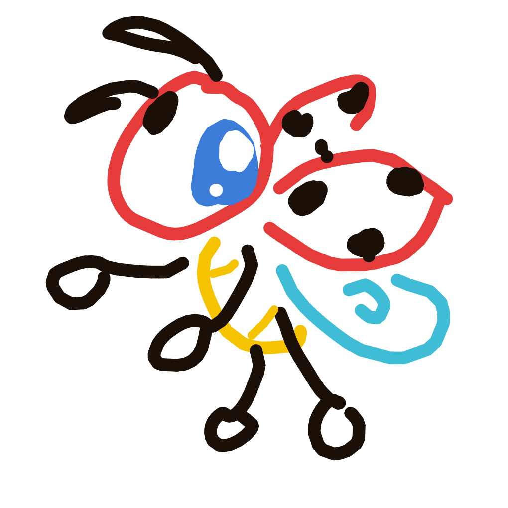 NeoHitmonlee886's drawing of Ledian — Pokémon sketch on Sketchdex