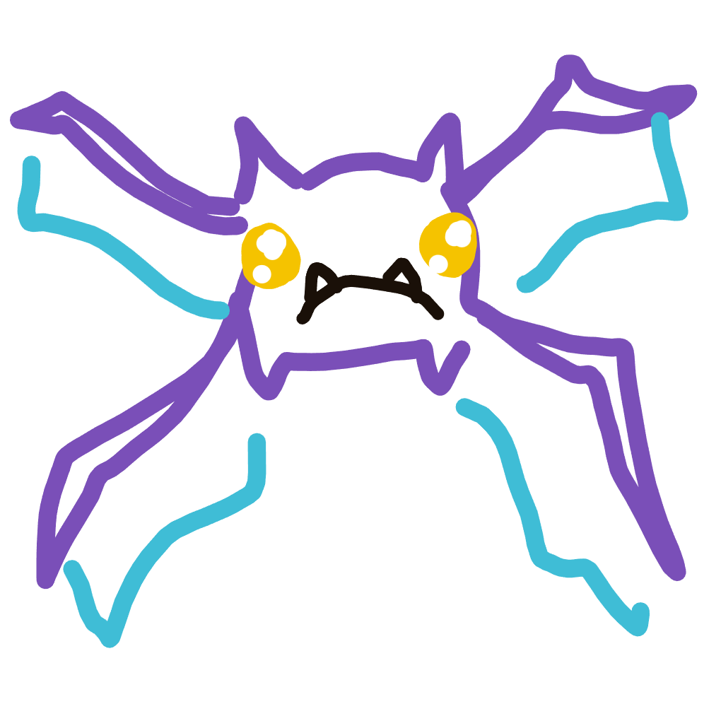 NeoHitmonlee886's drawing of Crobat — Pokémon sketch on Sketchdex