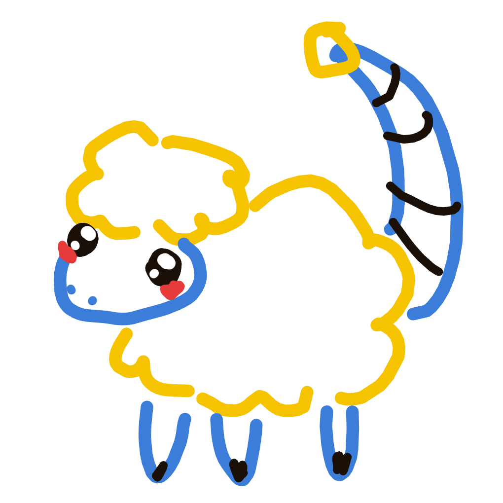 NeoHitmonlee886's drawing of Mareep — Pokémon sketch on Sketchdex