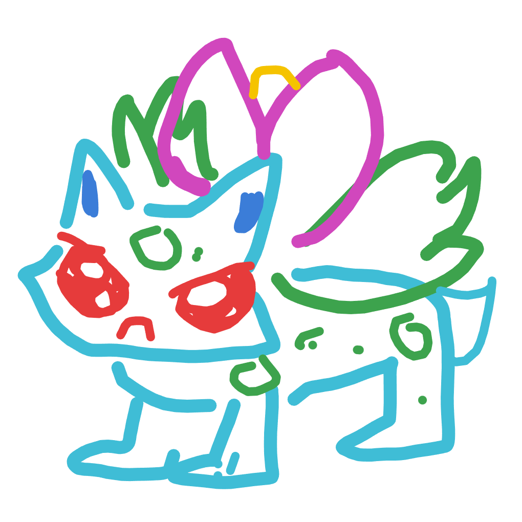 NeoHitmonlee886's drawing of Ivysaur — Pokémon sketch on Sketchdex