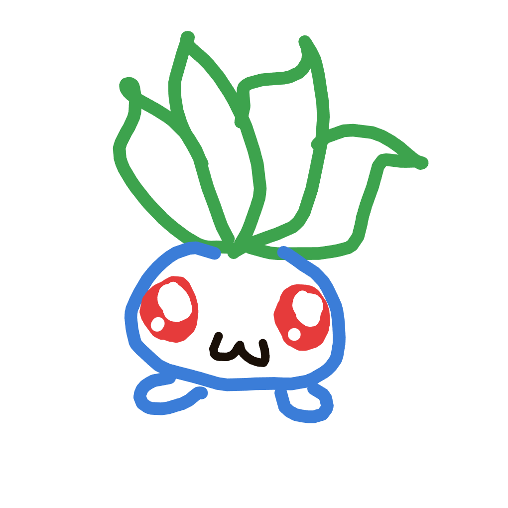 Oddish drawing