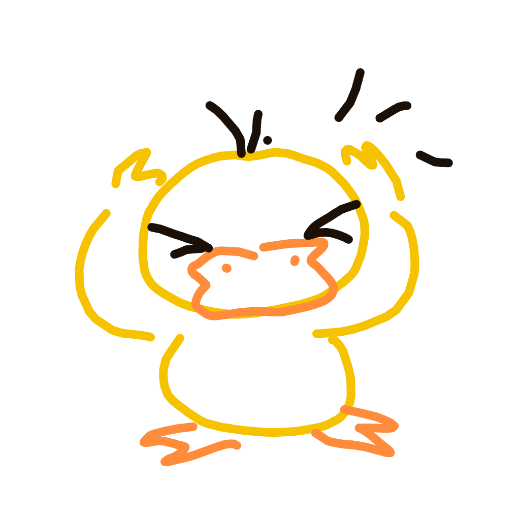 Psyduck drawing