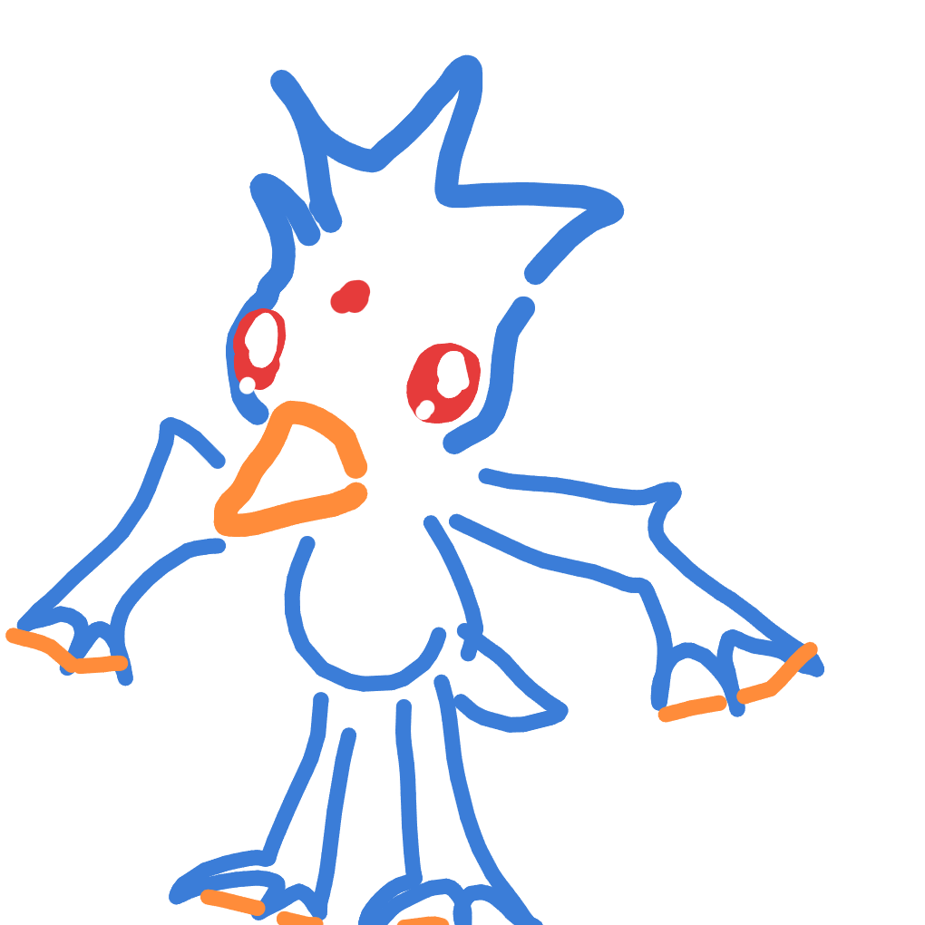 Golduck drawing
