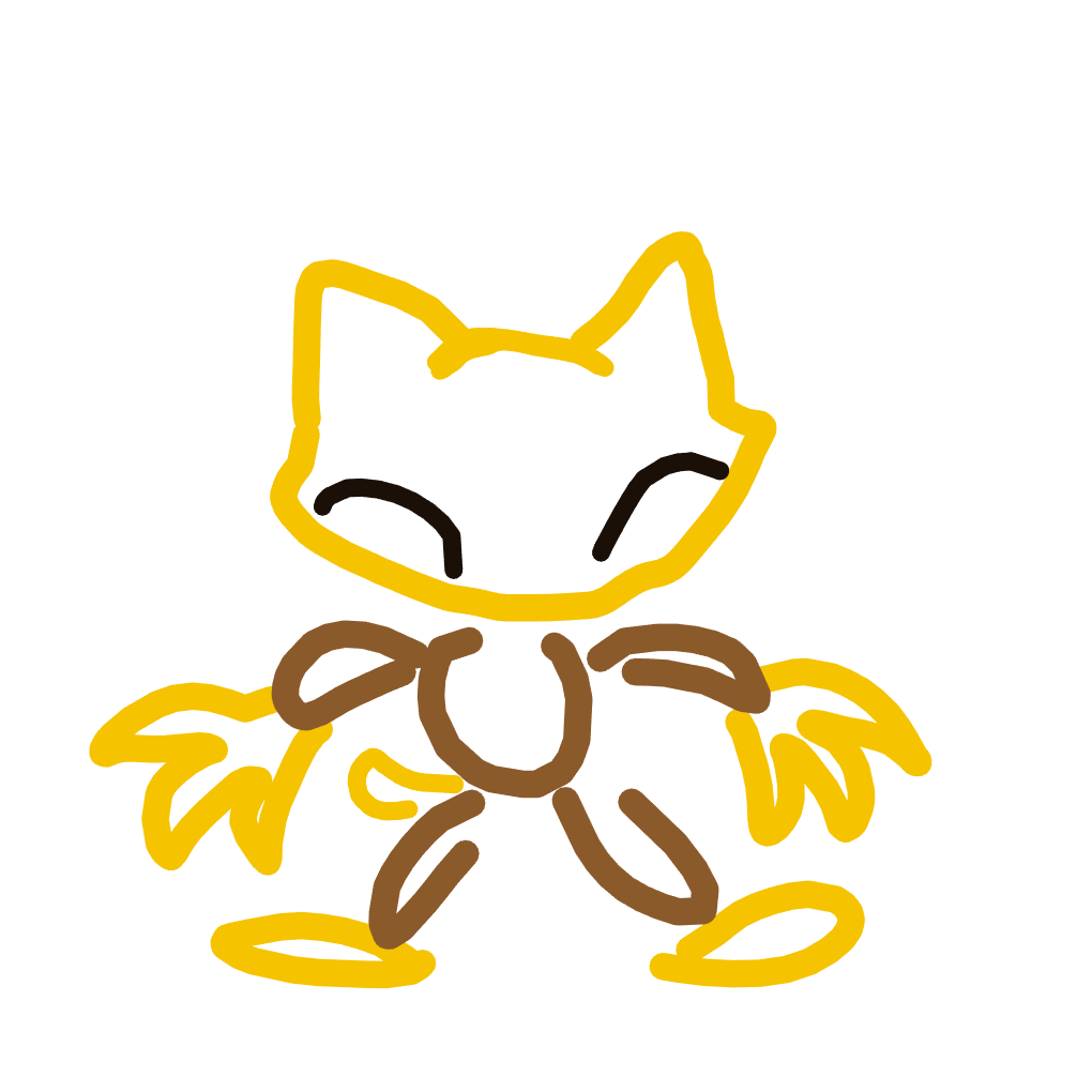 NeoHitmonlee886's drawing of Abra — Pokémon sketch on Sketchdex