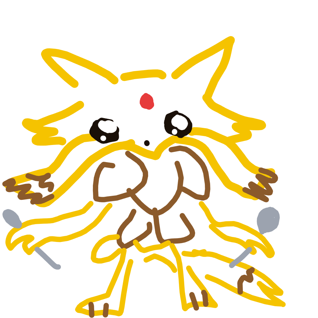 NeoHitmonlee886's drawing of Alakazam — Pokémon sketch on Sketchdex