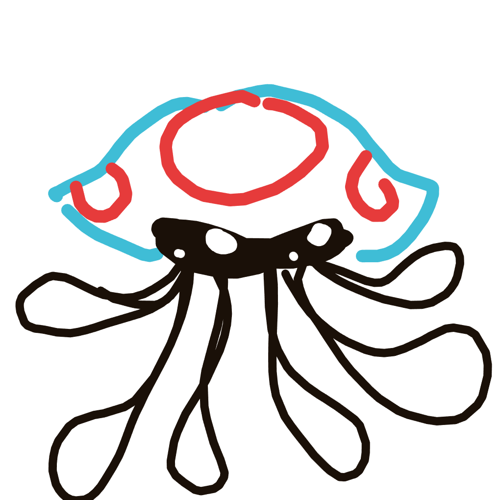 NeoHitmonlee886's drawing of Tentacruel — Pokémon sketch on Sketchdex