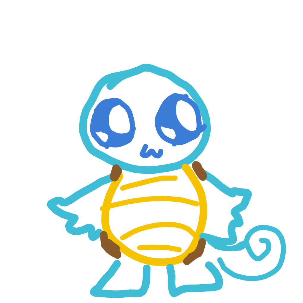 NeoHitmonlee886's drawing of Squirtle — Pokémon sketch on Sketchdex