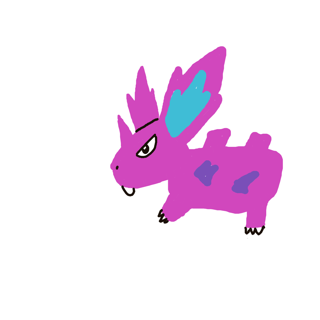 Nidoran-m drawing